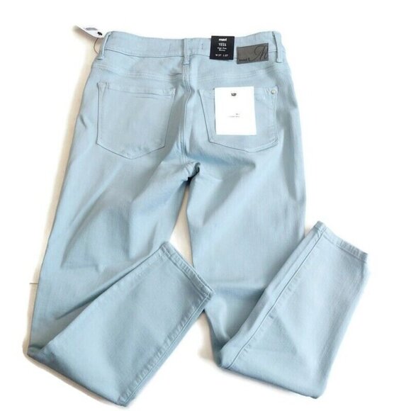 Mavi TESS High Rise Skinny Denim Jeans Womens 27 X 27 Pants Powder Blue Sample - Picture 5 of 8
